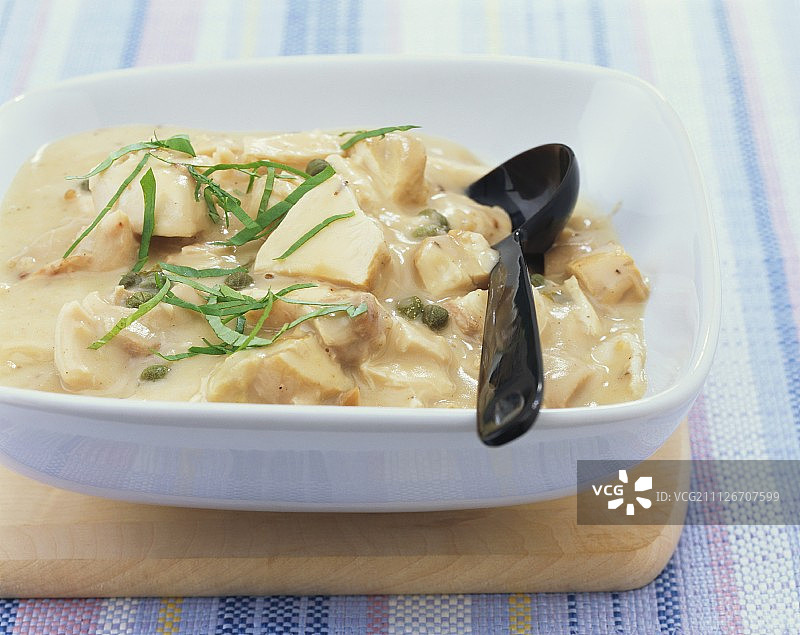 续随子烩鸡图片素材