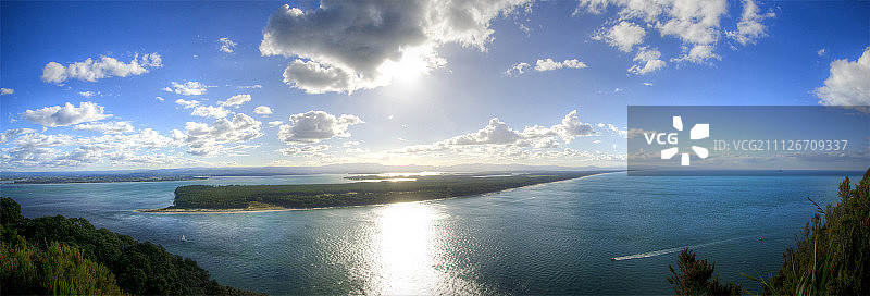 芒格努伊山全景图片素材