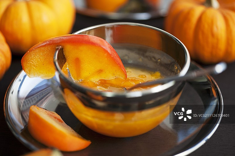 生姜南瓜柿子酱图片素材