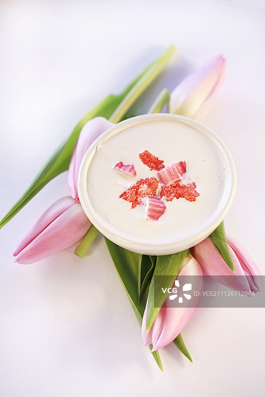 蟹肉棒鱼子酱酱汁图片素材