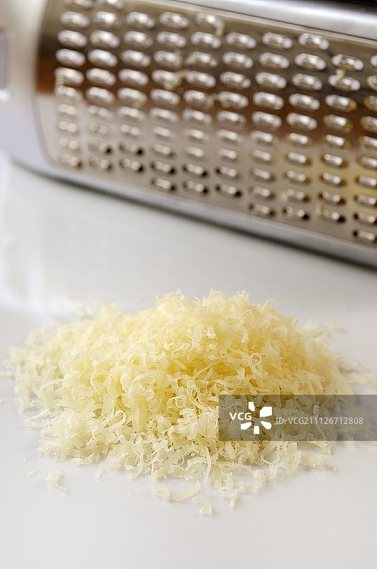 磨碎的帕尔马干酪图片素材