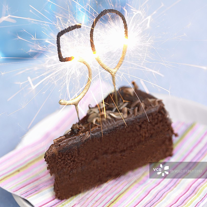 50岁生日巧克力蛋糕图片素材