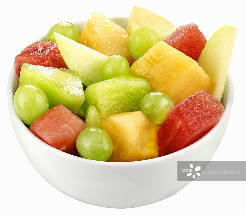 新鲜水果沙拉图片素材