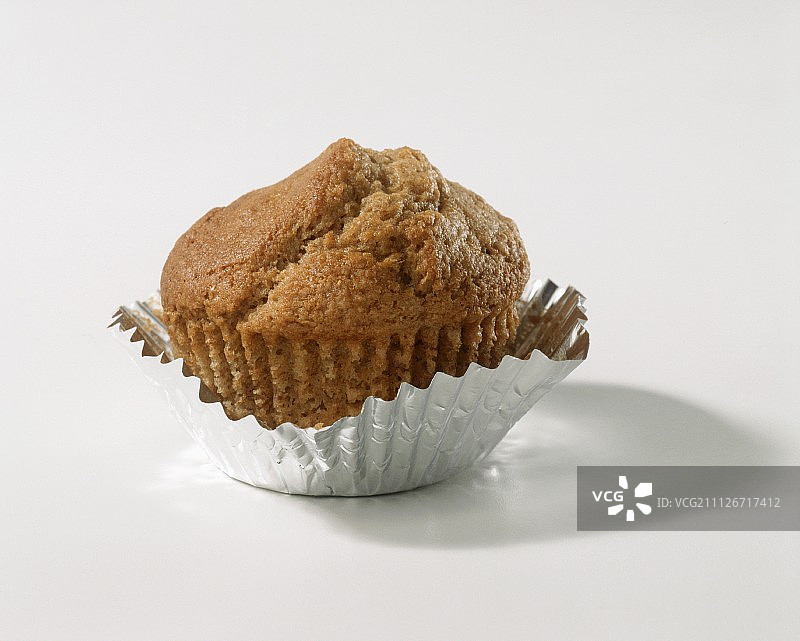 纸杯中的麸皮松饼图片素材
