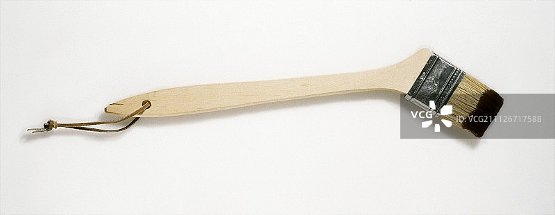 带烧烤酱的烧烤刷图片素材