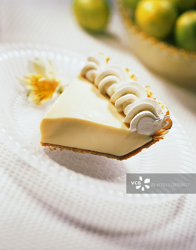 一片酸橙派图片素材