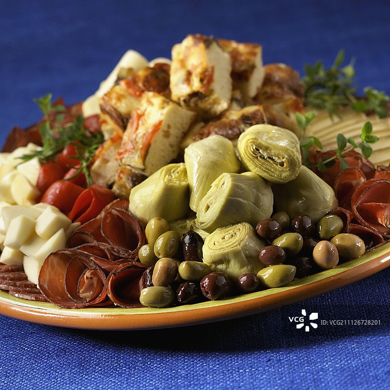 开胃菜拼盘图片素材