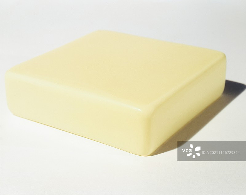 一小块黄油特写图片素材