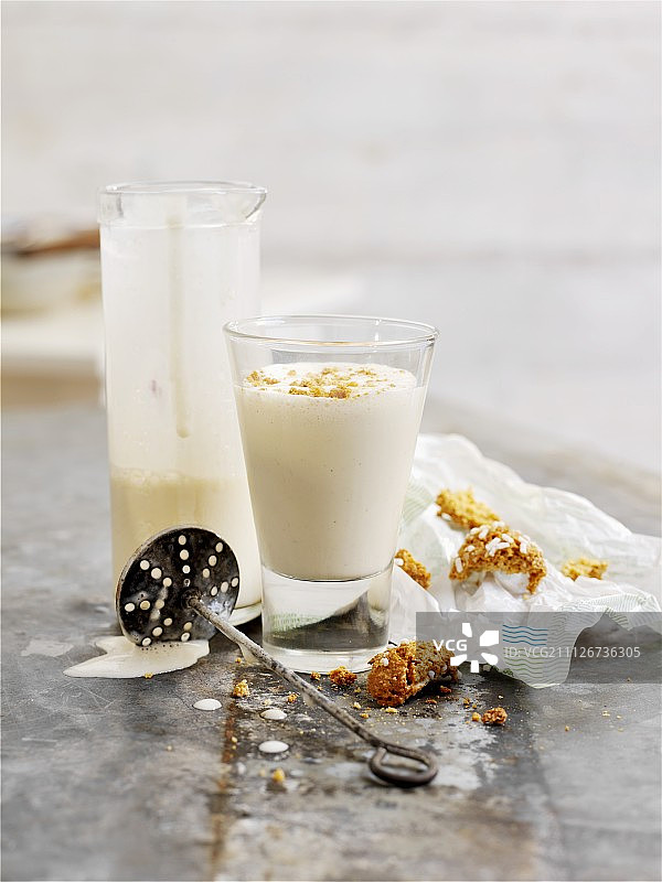 香蕉太妃奶昔图片素材