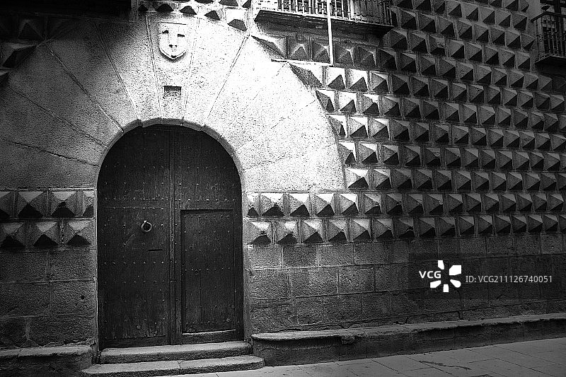 聚焦卡萨皮科斯BW图片素材