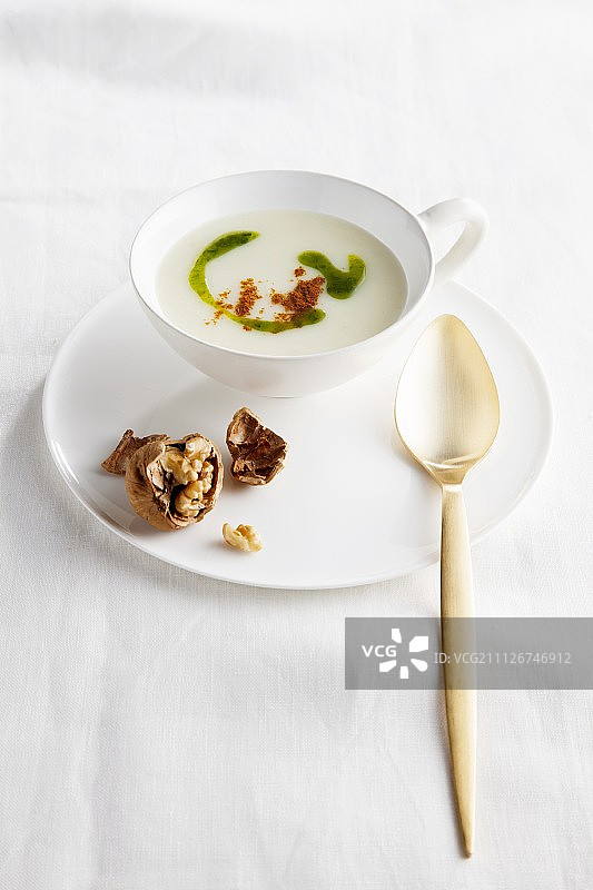 核桃辣椒汤图片素材