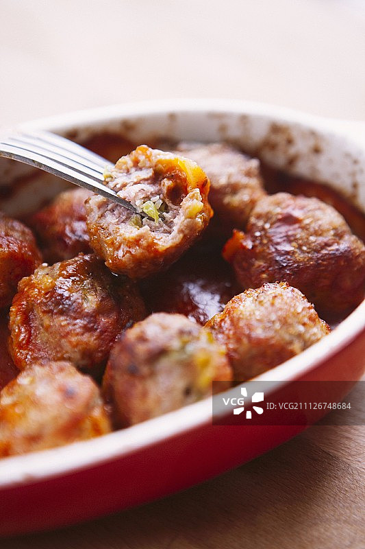 番茄酱肉末白菜饺子图片素材