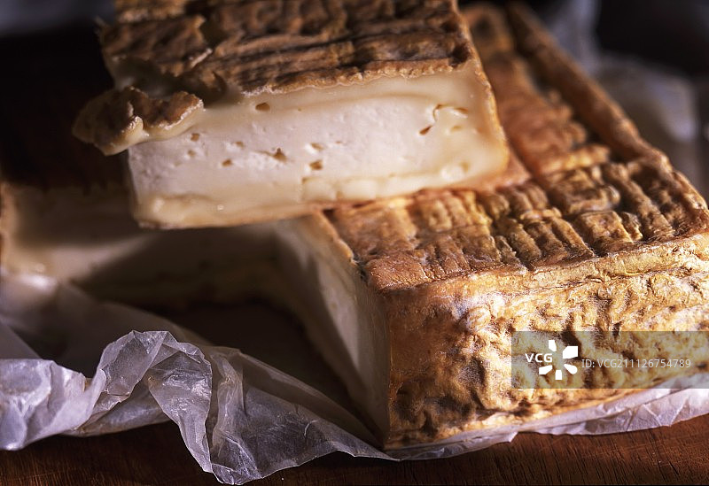 塔雷吉奥成熟奶酪图片素材