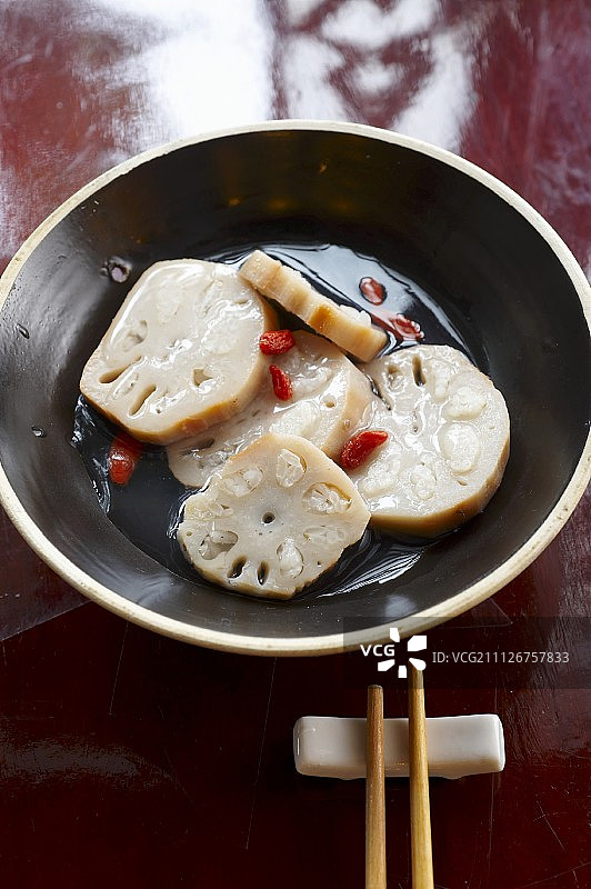 香甜软糯的糯米藕图片素材