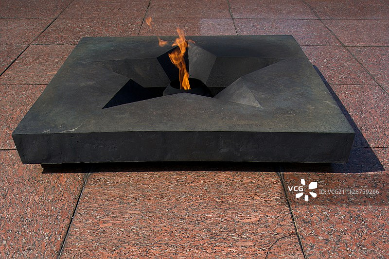 白俄罗斯布列斯特要塞的永恒之火图片素材