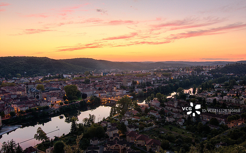 法国卡奥尔风光图片素材