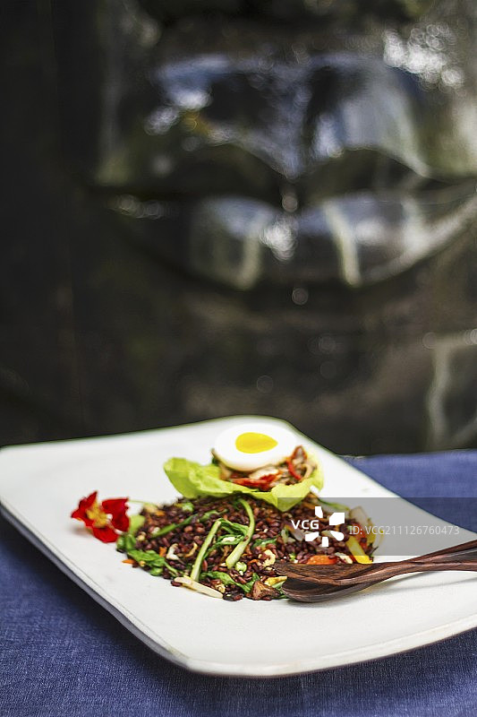 印尼红米炒饭图片素材