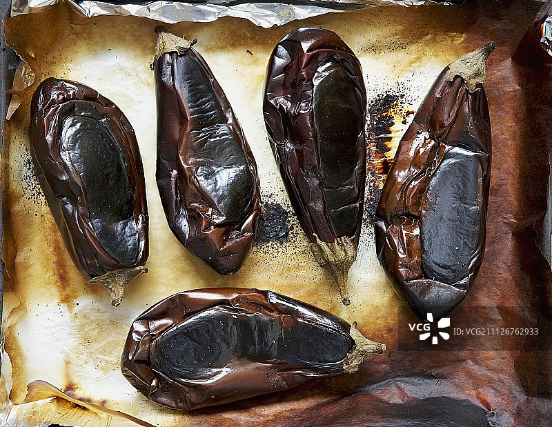 微焦的茄子图片素材