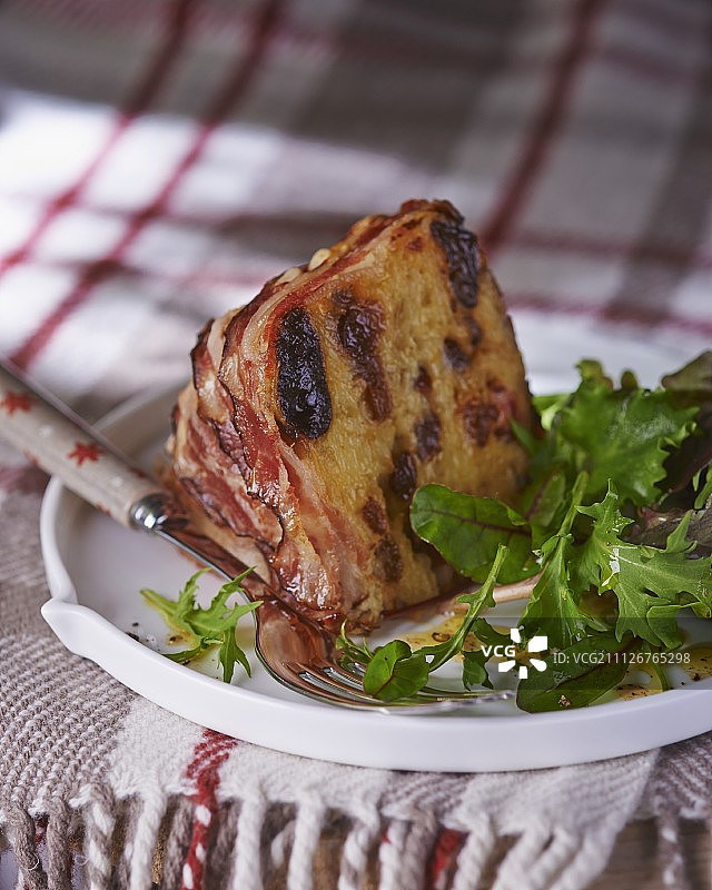 培根土豆饼图片素材