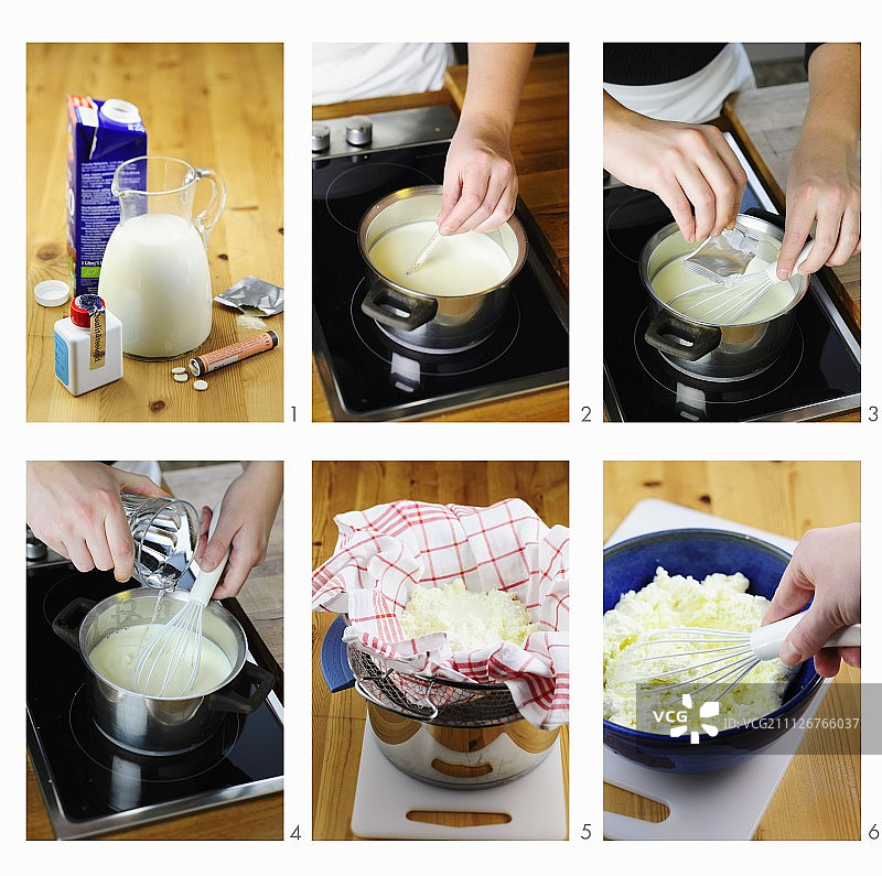 奶酪制作图片素材