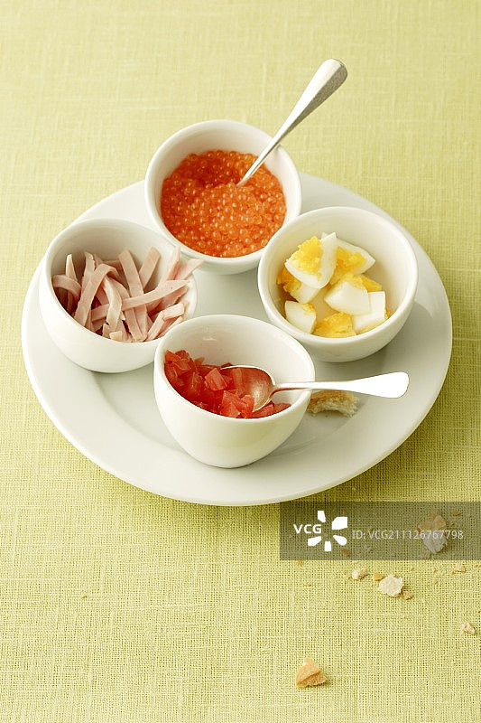 法兰克福汤的配料图片素材