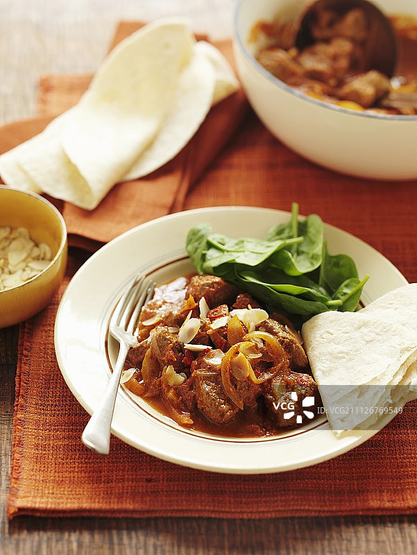 Rogan josh（波斯羊肉菜肴）图片素材