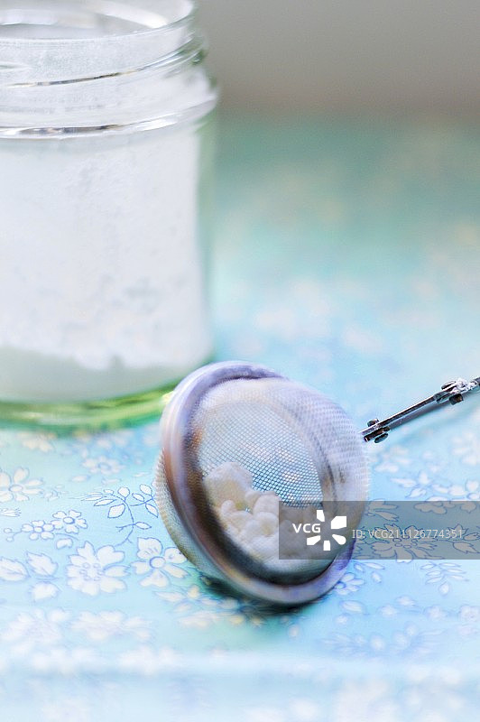 茶壶里的糖霜图片素材