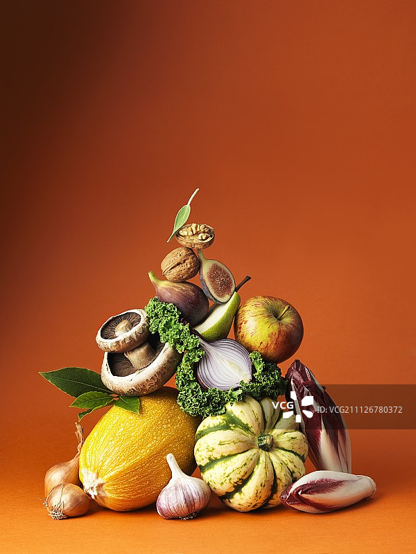 水果蔬菜金字塔图片素材