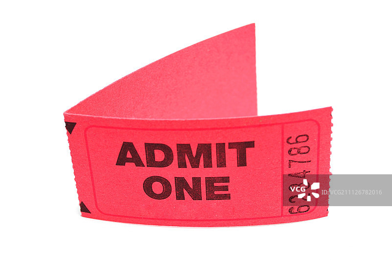 两张“入场券”图片素材