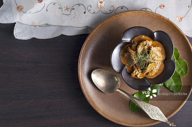 牛肉帕南咖喱（泰国）图片素材