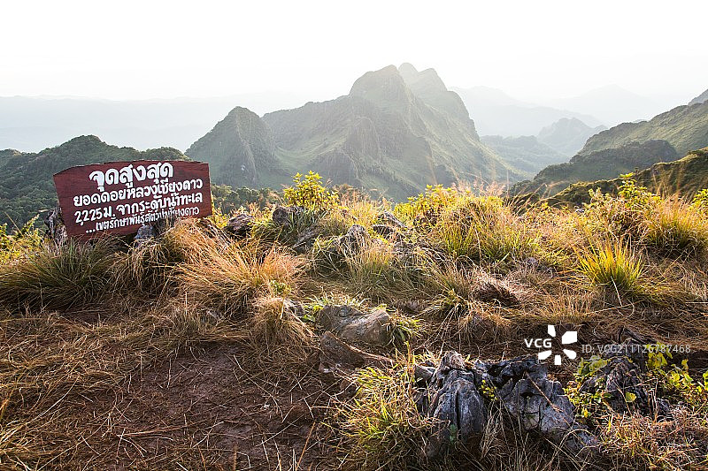 泰国清迈山脉图片素材