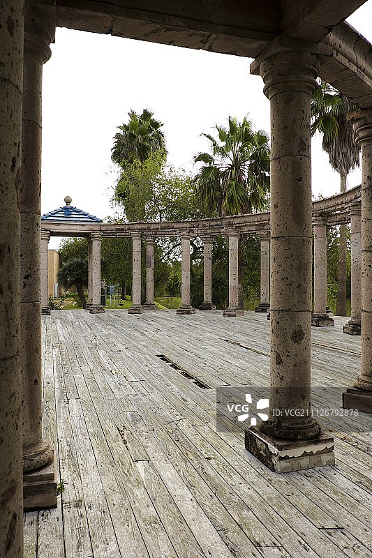 德克萨斯大学布朗斯维尔分校的玛丽昂·赫德里克·史密斯纪念圆形剧场图片素材