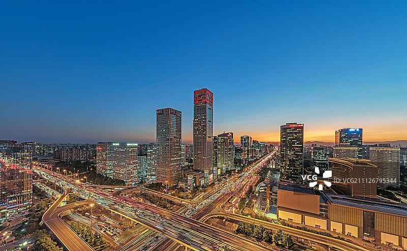 国贸桥图片素材