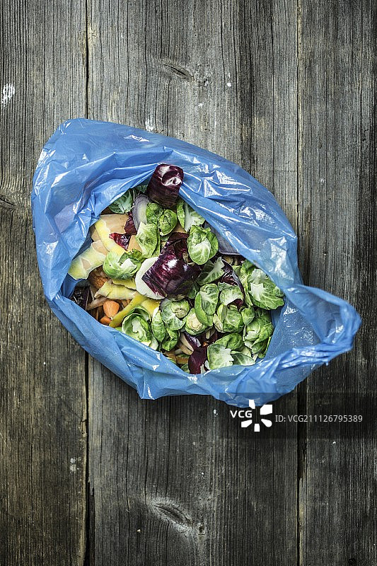 塑料袋里的蔬菜图片素材