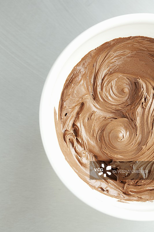 一碗巧克力甘纳许图片素材