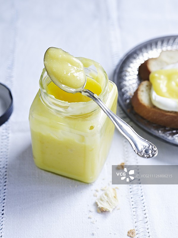 柠檬凝乳（英国）图片素材
