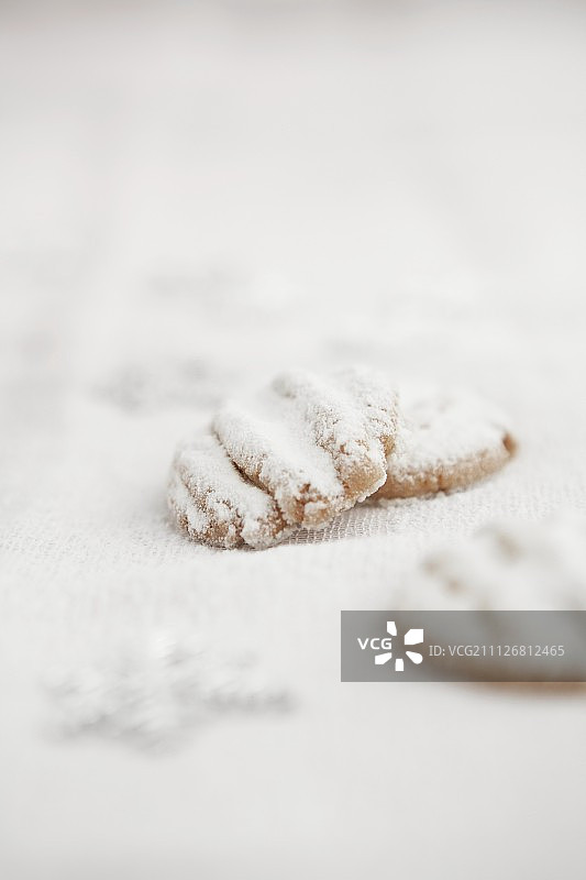 糖霜奶油酥饼（圣诞节）图片素材
