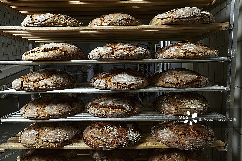 面包店里的面包图片素材