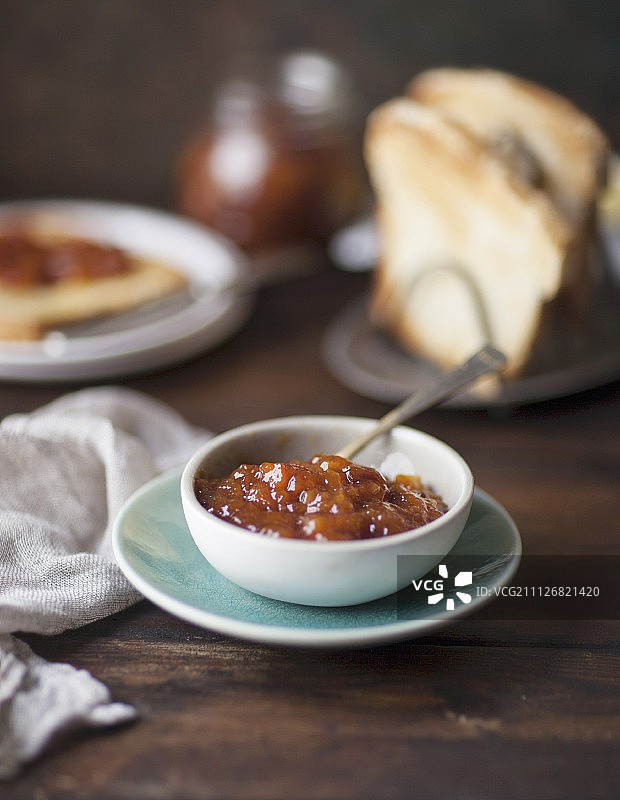 桃子果酱图片素材