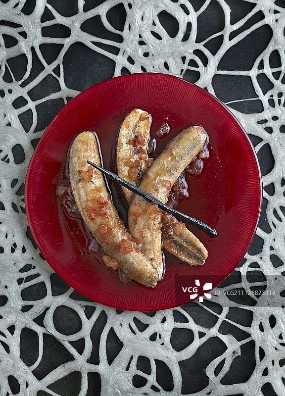 蜂蜜炸香蕉（中国）图片素材