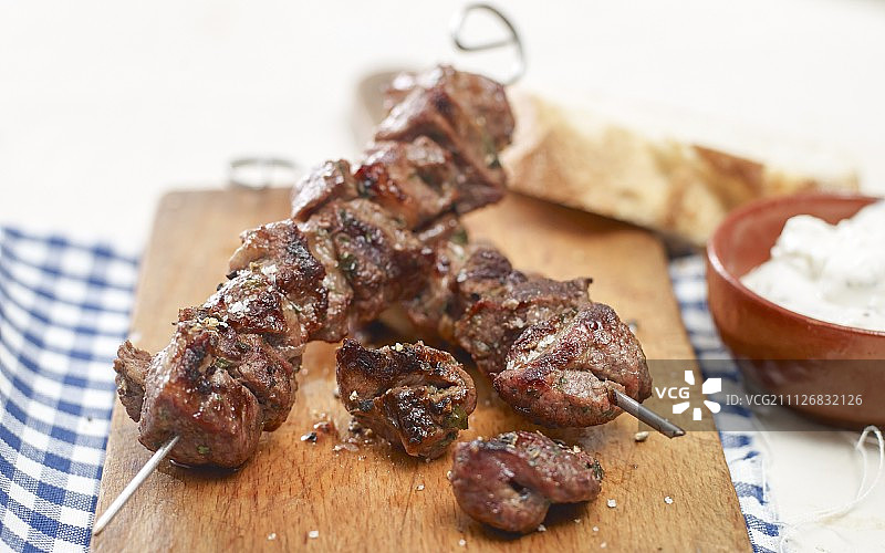 烤羊肉串图片素材