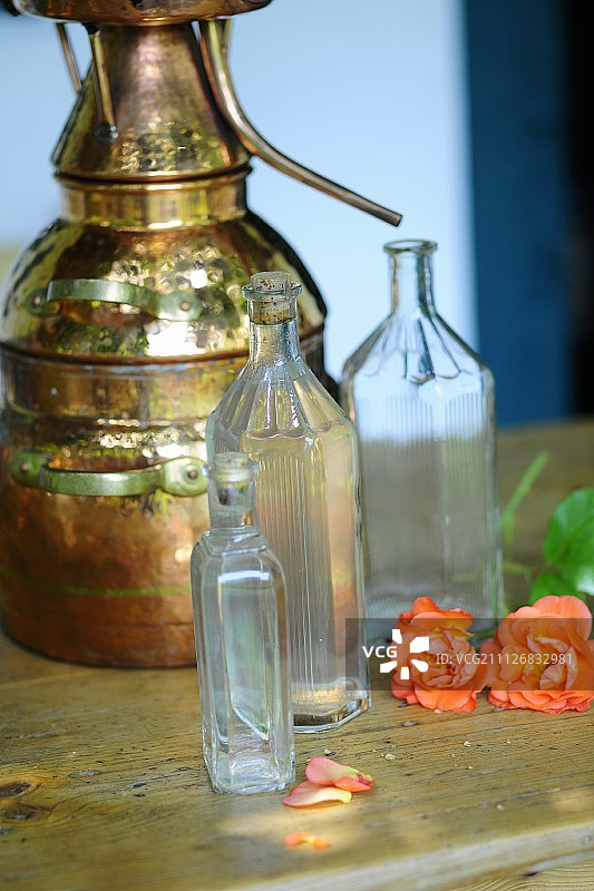 自制玫瑰水图片素材