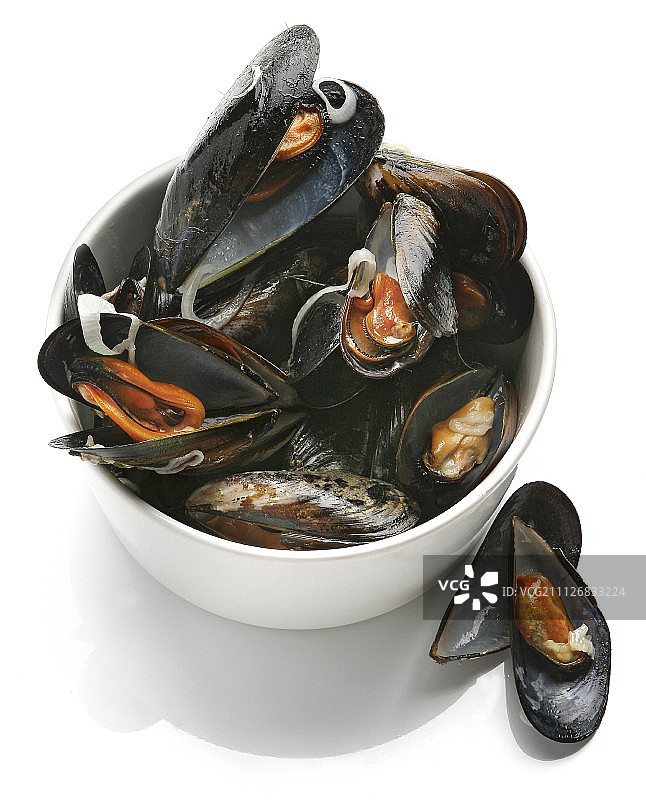 比利时风味贻贝图片素材