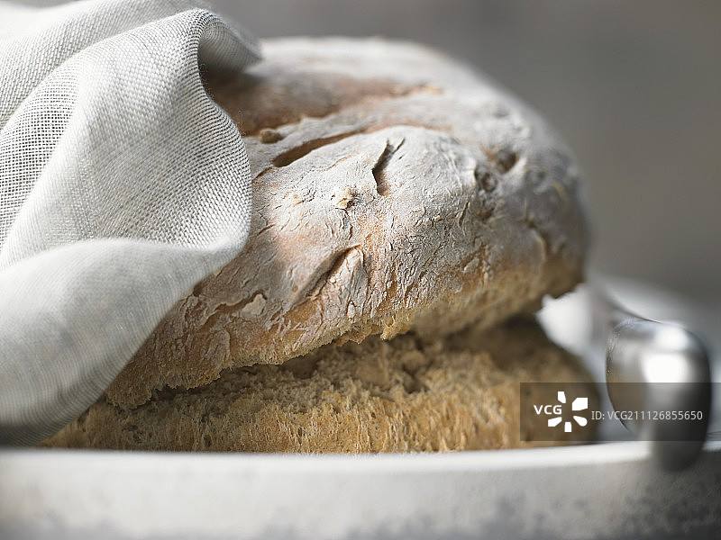 全麦面粉爱尔兰苏打面包图片素材