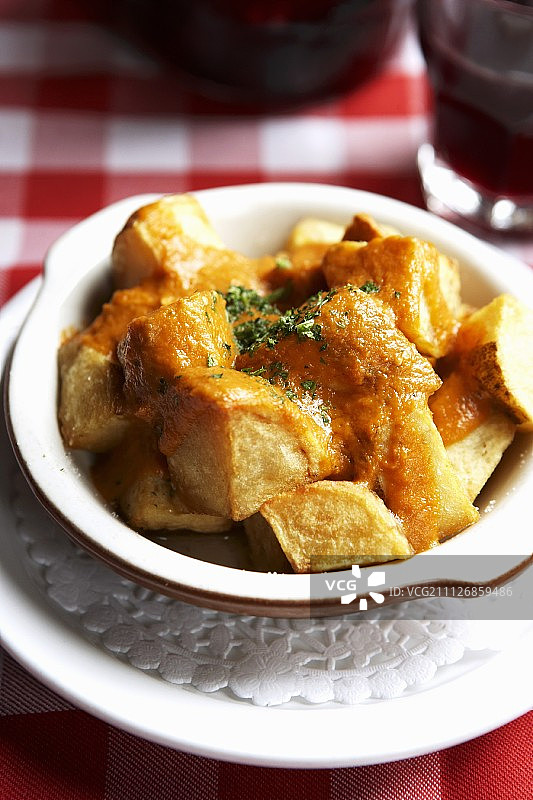 芥末酱烤土豆图片素材