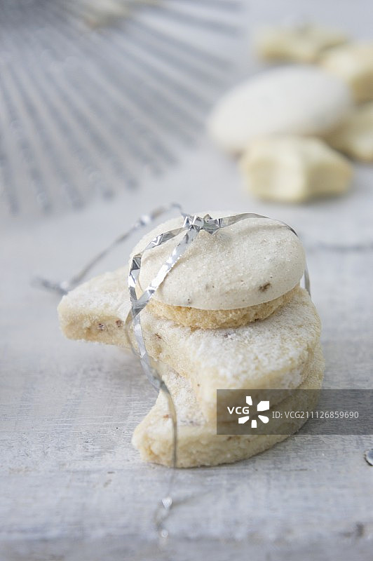 香草饼干和八角饼干图片素材