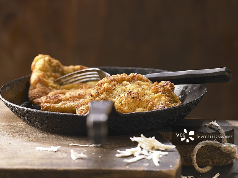 辣根炸肉排图片素材