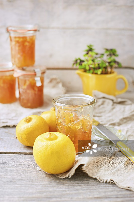 自制香柠檬果酱图片素材