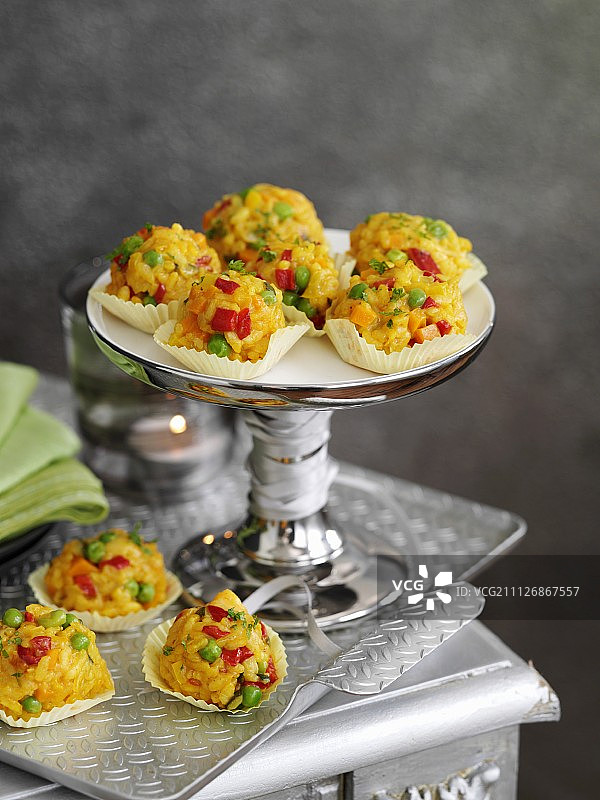 西班牙曼彻格奶酪海鲜饭图片素材