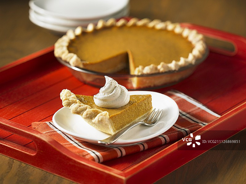 经典南瓜派图片素材